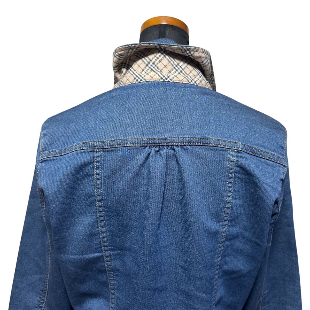 BURBERRY BLUELABEL バーバリーブルーレーベル ソフト デニム BURBERRY BLUELABEL バーバリーブルーレーベル ソフト デニム