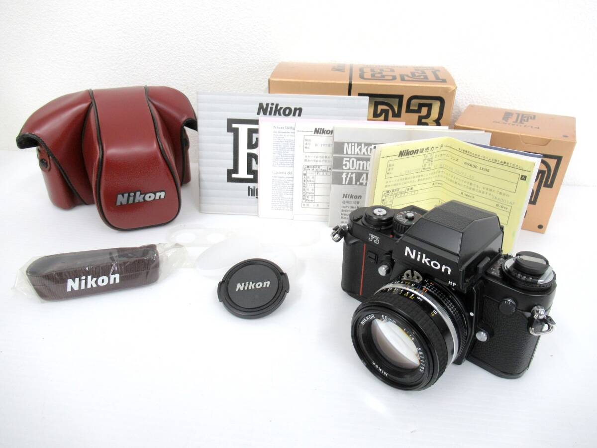 Nikon/ニコン】卯①238//F3 HP/NIKKOR 50mm 1:1.4/箱付き/ケース Nikon/ニコン】卯①238//F3 HP/NIKKOR 50mm 1:1.4/箱付き/ケース