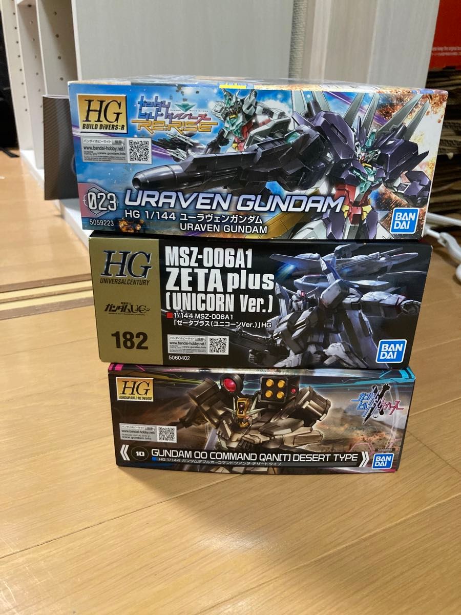 HG未組立ガンプラまとめ売り ゼータプラスユニコーンver ユーラ HG未組立ガンプラまとめ売り ゼータプラスユニコーンver ユーラ