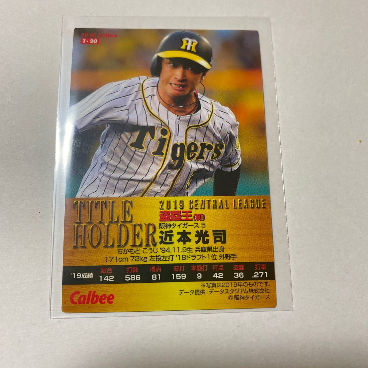 WEB限定 プロ野球チップスカード 阪神タイガース