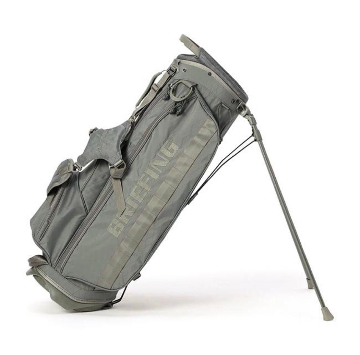 新品】BRIEFING キャディバッグ CR-4 ミルコレクション グレー 新品】BRIEFING キャディバッグ CR-4 ミルコレクション グレー