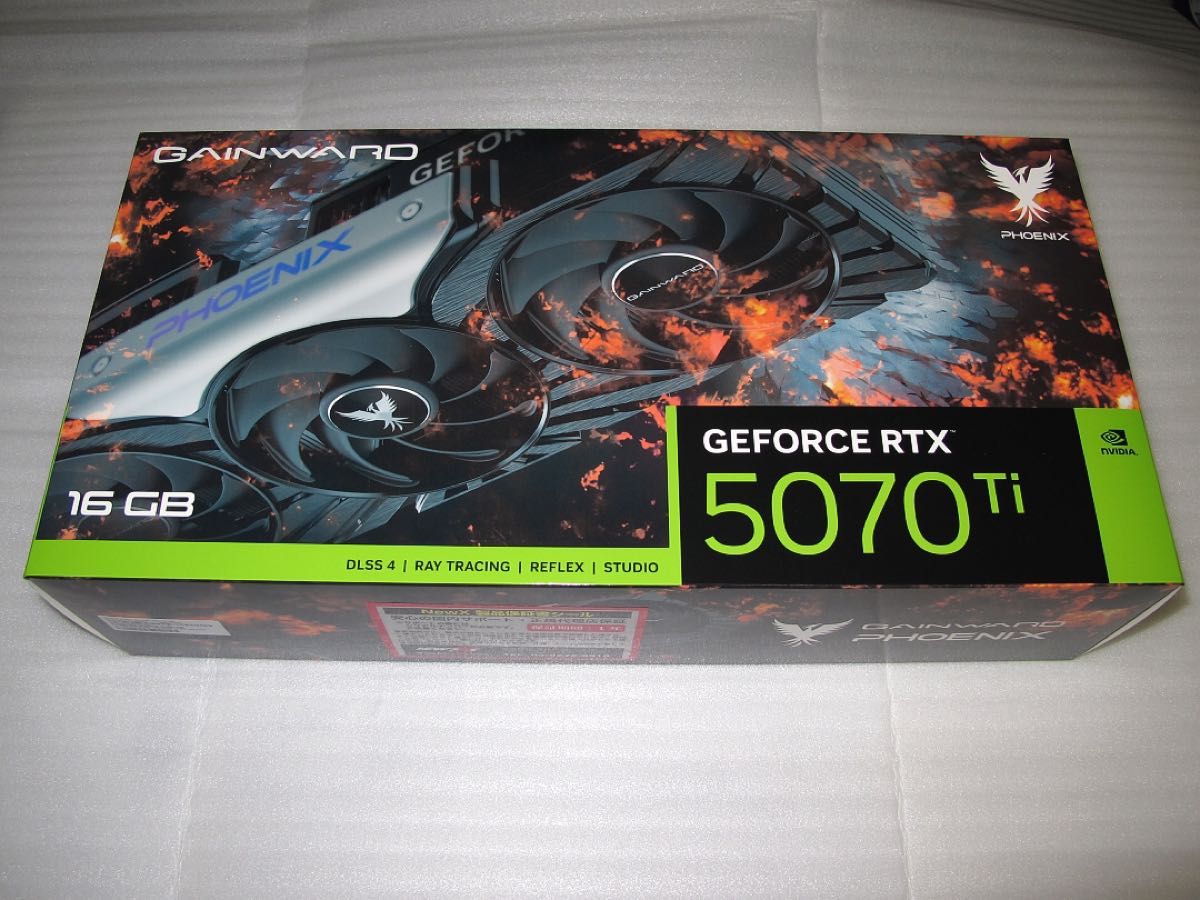 新品 未開封 GAINWARD GeForce RTX 5070 Ti Phoenix 16GB|Yahoo 新品 未開封 GAINWARD GeForce RTX 5070 Ti Phoenix 16GB|Yahoo