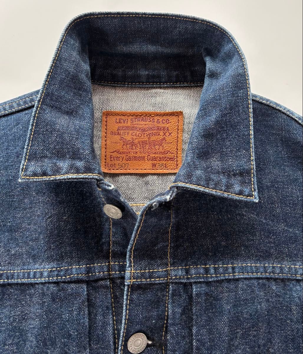Levi's 濃紺 90s日本製 71507XX 2ndデニムジャケット38|Yahoo Levi's 濃紺 90s日本製 71507XX 2ndデニムジャケット38|Yahoo