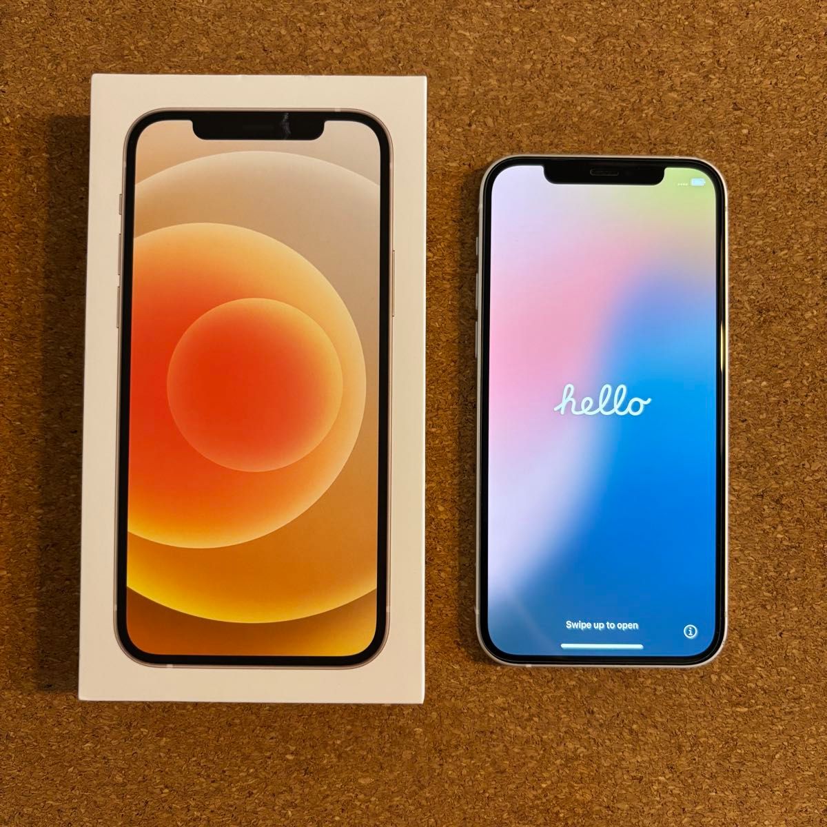 美品】Apple iPhone 12 ホワイト 64GB 本体 箱付き iPhone12 SIM 美品】Apple iPhone 12 ホワイト 64GB 本体 箱付き iPhone12 SIM