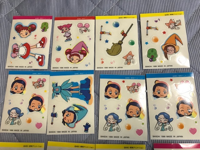 即納特典付き おジャ魔女どれみ 当時品 シール カード レトロ abamedyc.com