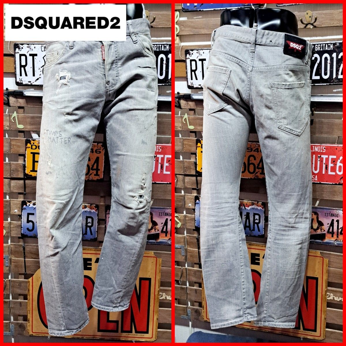 Dsquared2 ディースクエアード ストレッチ Sexy Twist Jean Dsquared2 ディースクエアード ストレッチ Sexy Twist Jean
