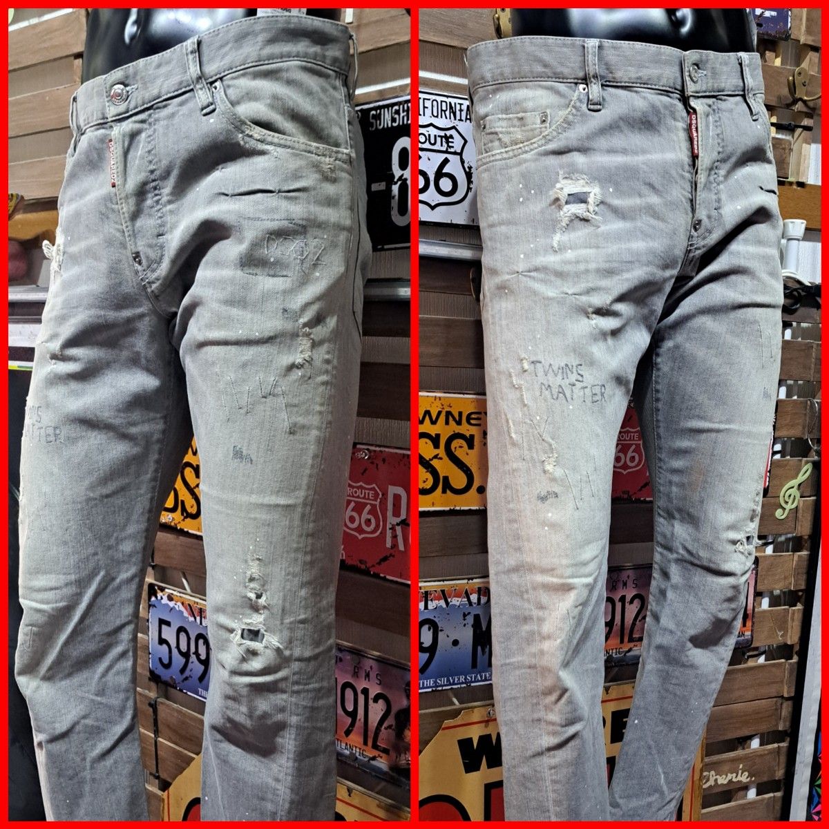 Dsquared2 ディースクエアード ストレッチ Sexy Twist Jean Dsquared2 ディースクエアード ストレッチ Sexy Twist Jean