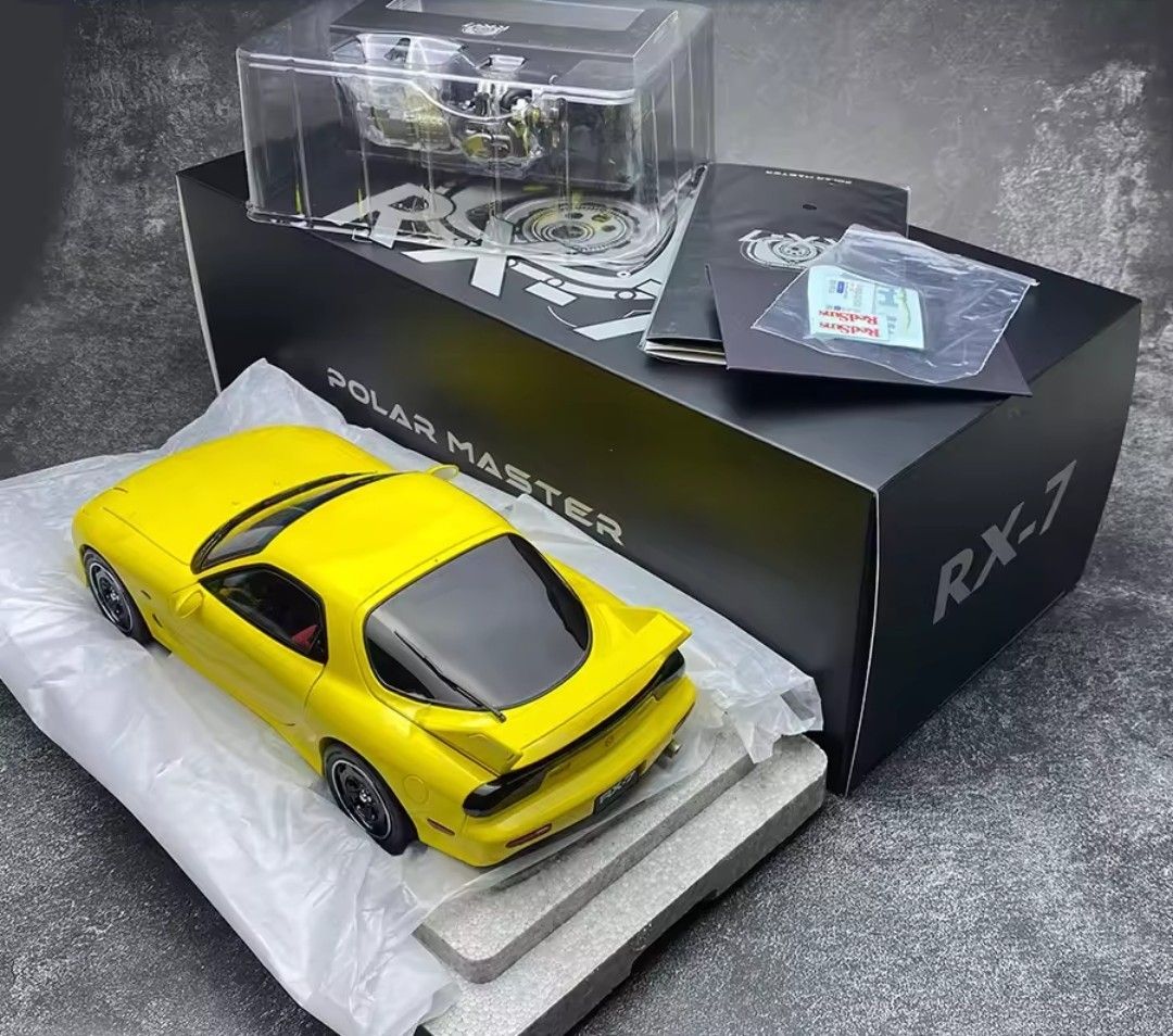 ポーラーマスター 1/18 RX-7 マツダスピード 頭文字D 高橋啓介 ポーラーマスター 1/18 RX-7 マツダスピード 頭文字D 高橋啓介