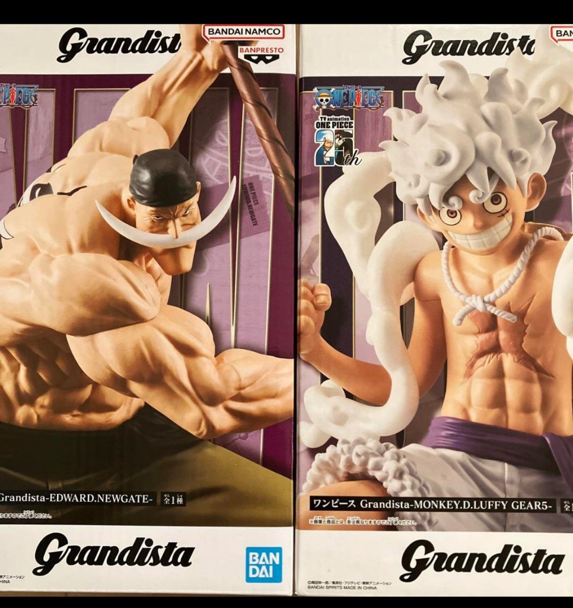 ONE PIECE Grandista フィギュア 白ひげ モンキー・D・ルフィ ONE PIECE Grandista フィギュア 白ひげ モンキー・D・ルフィ
