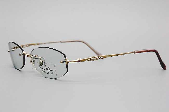 【未使用・新品】HOYA hicole hiller eyewear ヒコル ヒラー ツーポイント NML015 53□17 135 WPBS MADE IN JAPAN HH-04_画像7