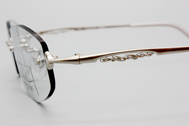 【未使用・新品】HOYA hicole hiller eyewear ヒコル ヒラー ツーポイント NML015 53□17 135 WPBS MADE IN JAPAN HH-04_画像10