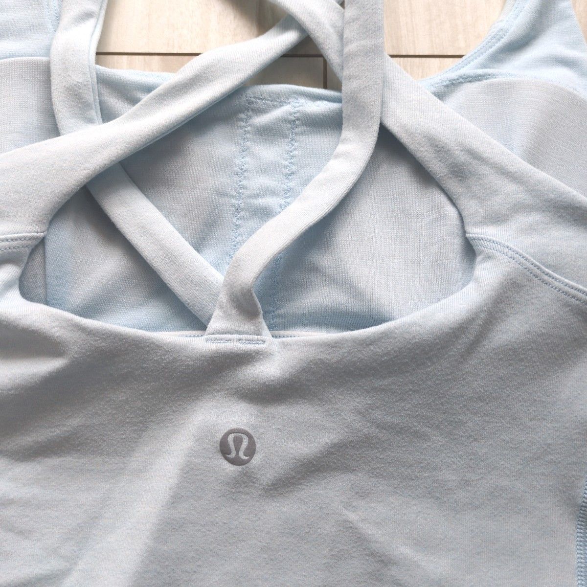 ルルレモン lululemon ヨガトップス タンクトップ サイズ6 水色 ルルレモン lululemon ヨガトップス タンクトップ サイズ6 水色