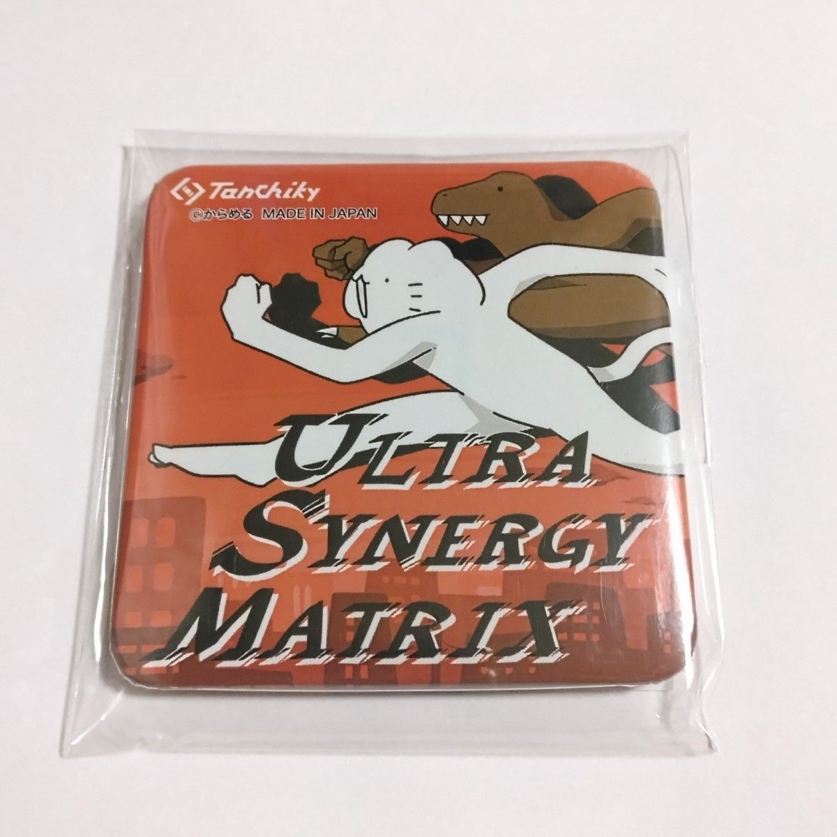 からめる スクエア缶バッジ J ULTRA SYNERGY MATRIX セガUFO限定 からめる スクエア缶バッジ J ULTRA SYNERGY MATRIX セガUFO限定