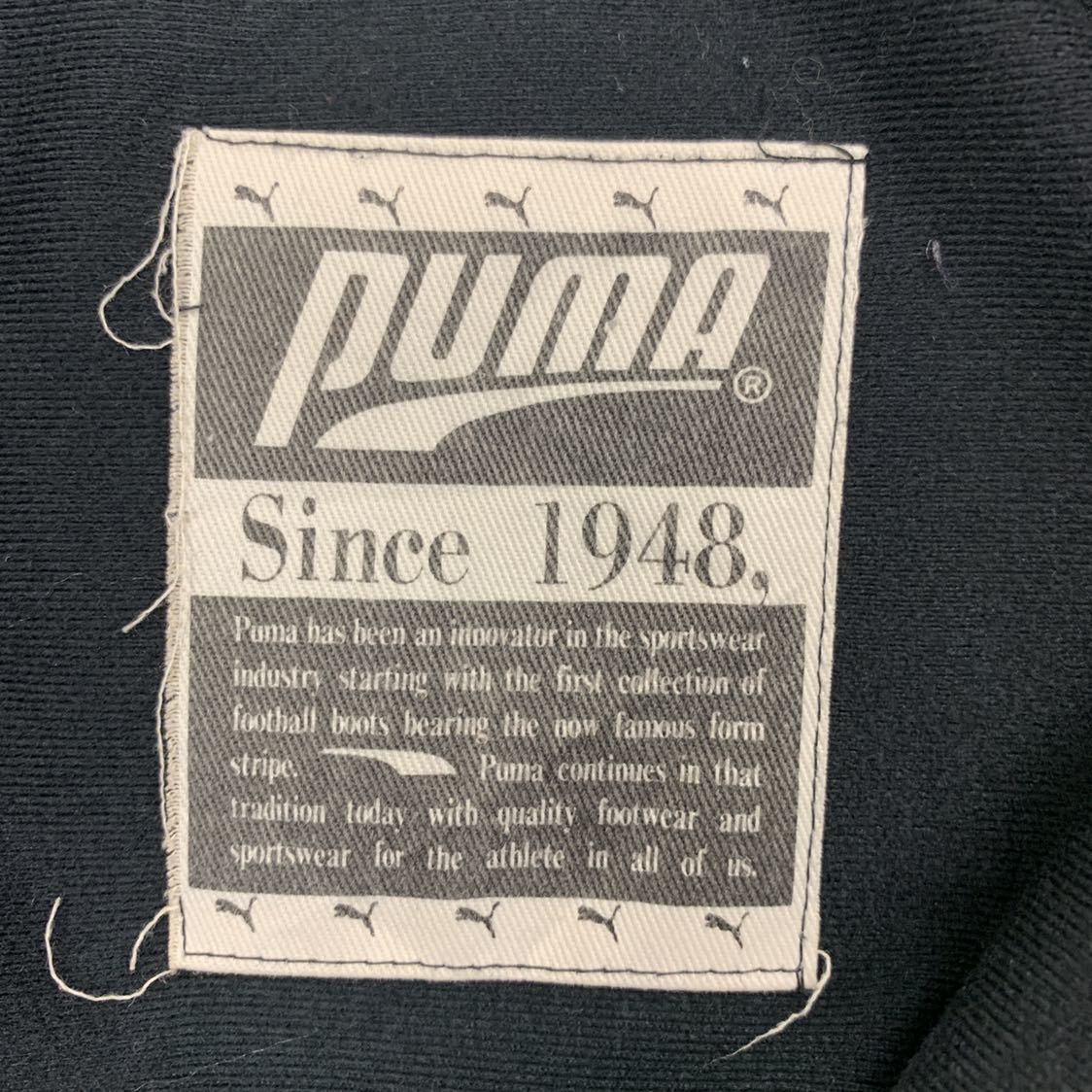puma プーマ ジャージ トラックジャケット ブラック ワンポイント スポーツ ビッグサイズ XLの画像5