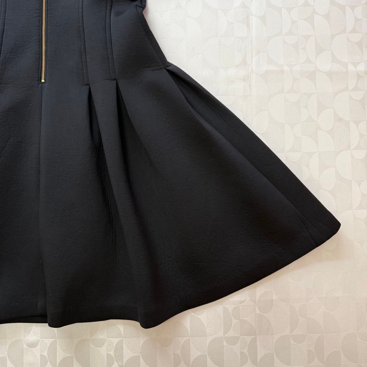 M'S GRACY エムズグレイシー ボンディング フレアワンピース M'S GRACY エムズグレイシー ボンディング フレアワンピース