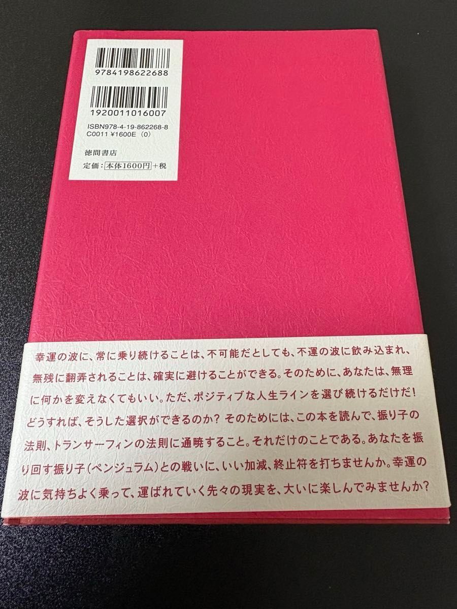 稀少品】美品 帯付き〈振り子の法則〉リアリティ・トラン 稀少品】美品 帯付き〈振り子の法則〉リアリティ・トラン