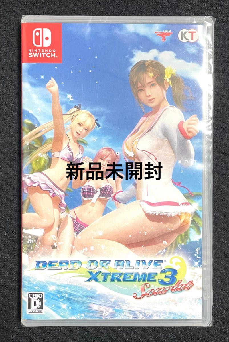 新品未開封 DEAD OR ALIVE Xtreme 3 Scarlet - Switch 新品未開封 DEAD OR ALIVE Xtreme 3 Scarlet - Switch