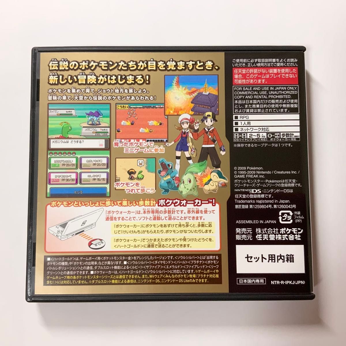 DS ポケットモンスター ハートゴールド ソウルシルバー 2本 DS ポケットモンスター ハートゴールド ソウルシルバー 2本
