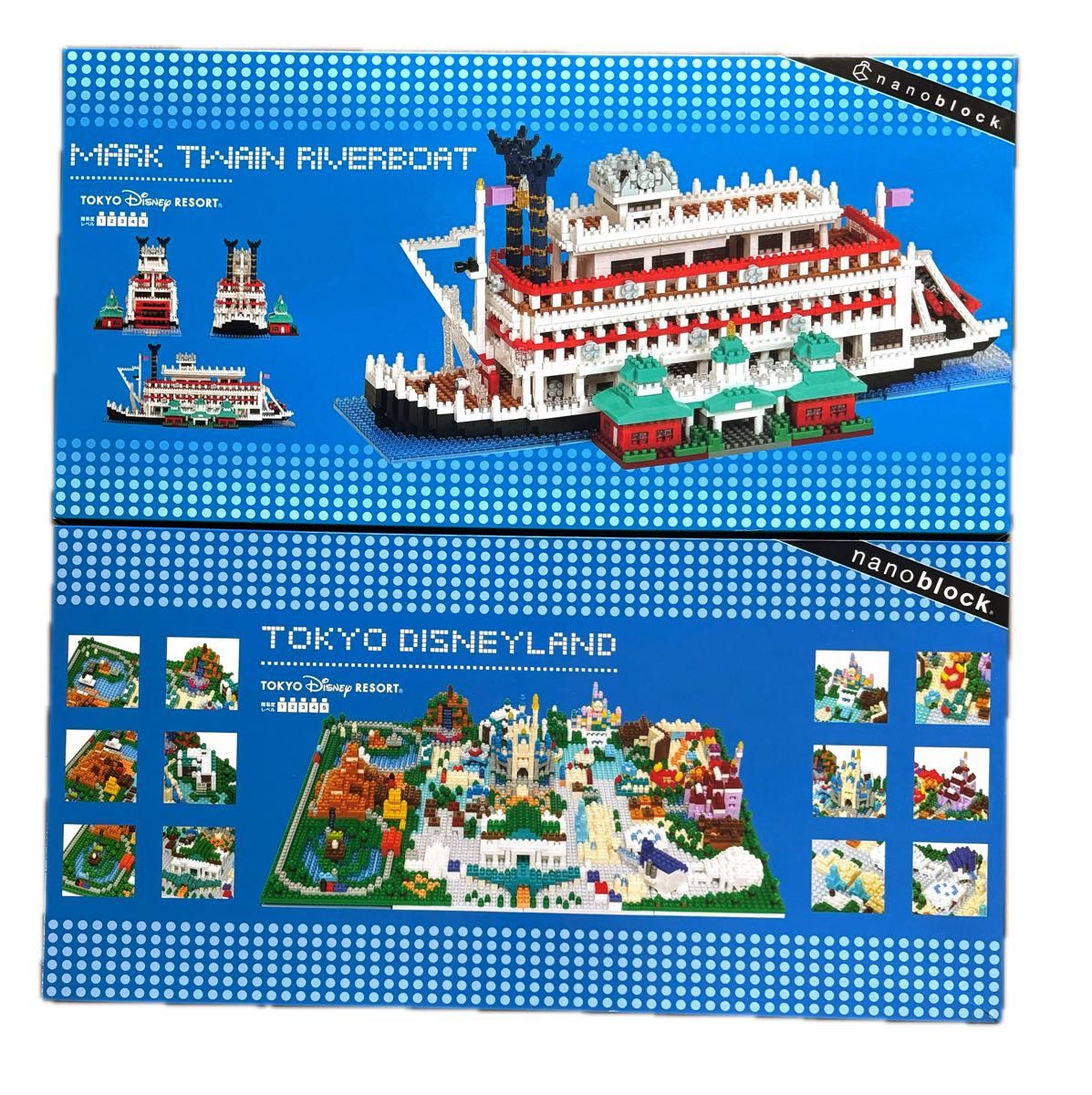 新品未開封 ナノブロック 東京ディズニーリゾート 2点セット 新品未開封 ナノブロック 東京ディズニーリゾート 2点セット