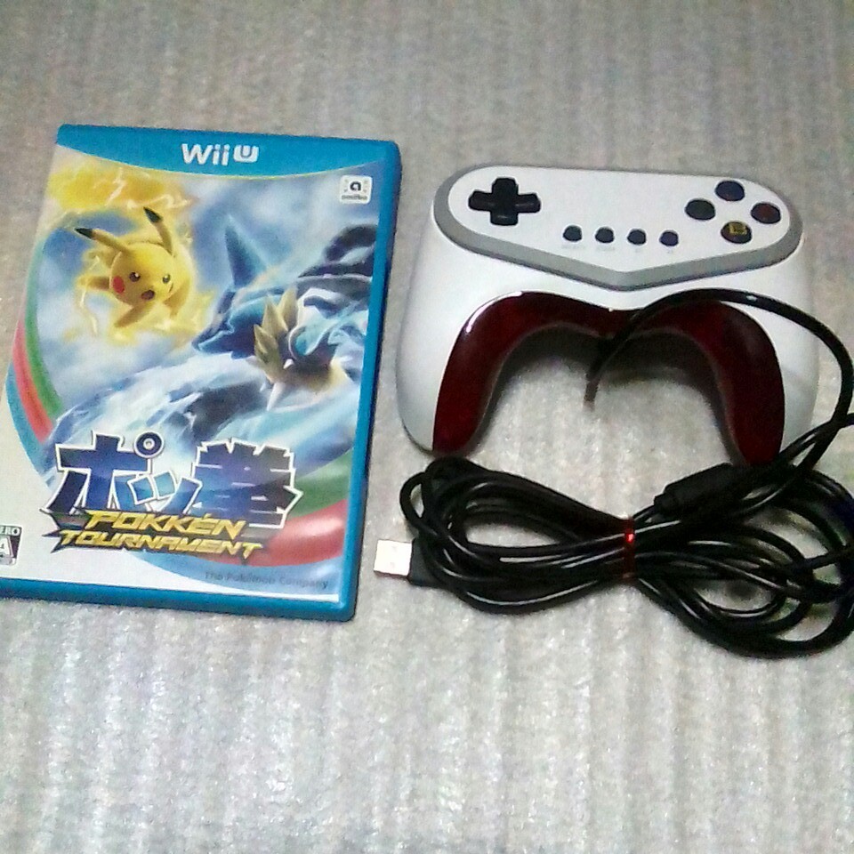 Paypayフリマ Wiiuソフト ポッ拳 ポッ拳専用コントローラーセット