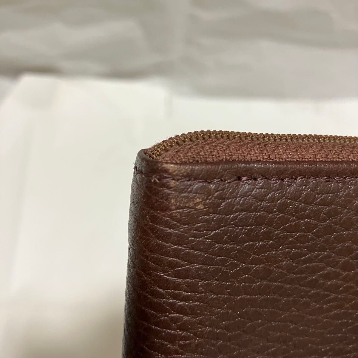 アンティーク】【AIGNER / アイグナー】 ラウンドファスナー 長 アンティーク】【AIGNER / アイグナー】 ラウンドファスナー 長