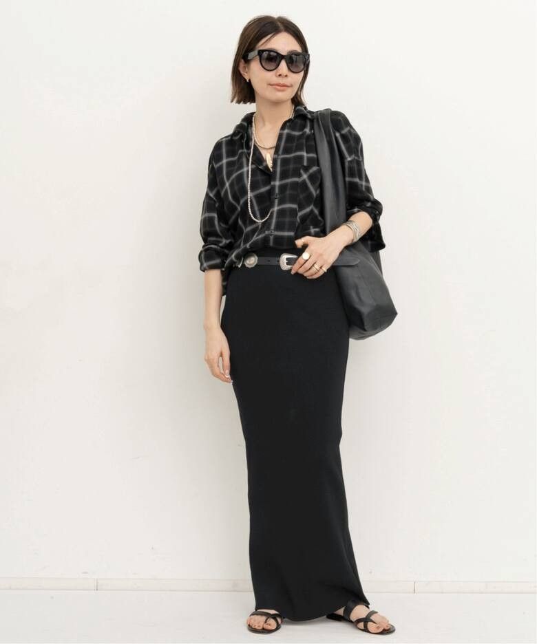 L'Appartement 【REMI RELIEF/レミ レリーフ】 CHECK 2 WAY L'Appartement 【REMI RELIEF/レミ レリーフ】 CHECK 2 WAY