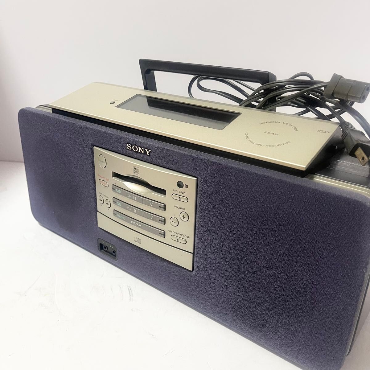 SONY ZS-M5 / CD MD ソニー ラジカセ|Yahoo!フリマ(旧PayPay SONY ZS-M5 / CD MD ソニー ラジカセ|Yahoo!フリマ(旧PayPay