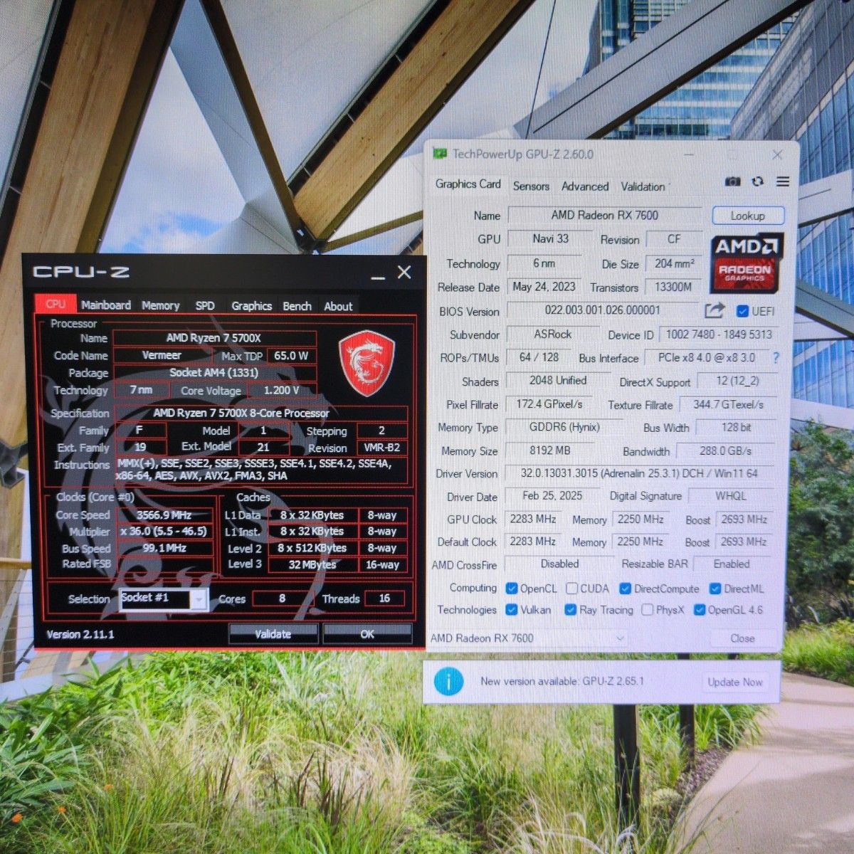 ゲーミングPC Ryzen7 5700X / RX7600 32GB 512GB Win11認証済み ゲーミングPC Ryzen7 5700X / RX7600 32GB 512GB Win11認証済み