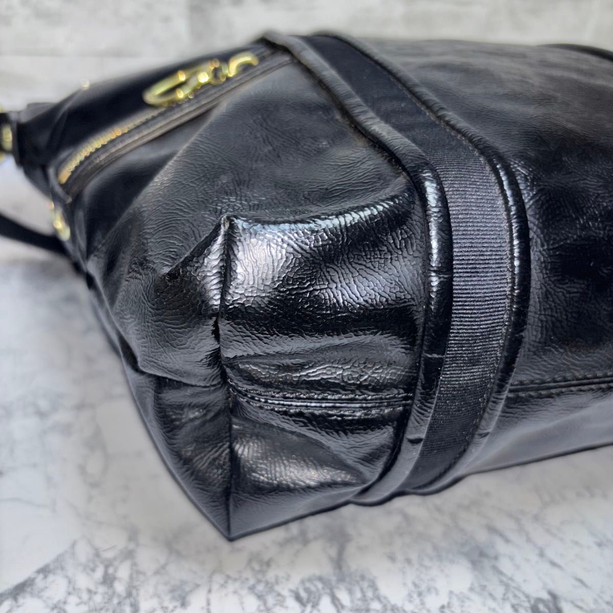 00s archive coach leather y2k デイジーポピー ショルダー 00s archive coach leather y2k デイジーポピー ショルダー