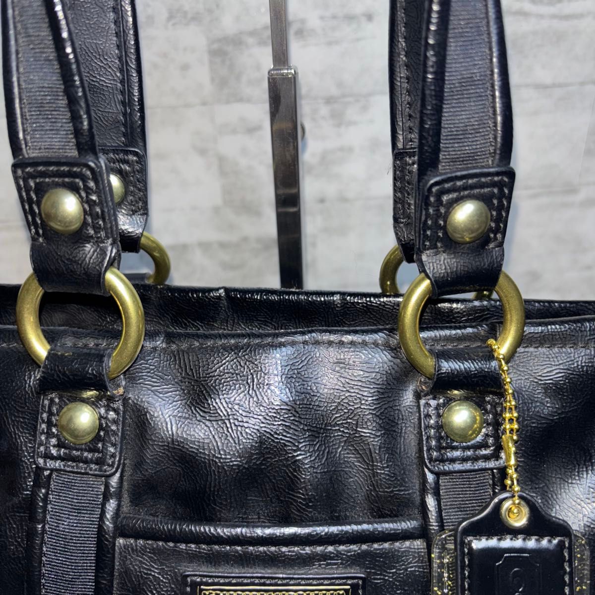 00s archive coach leather y2k デイジーポピー ショルダー 00s archive coach leather y2k デイジーポピー ショルダー
