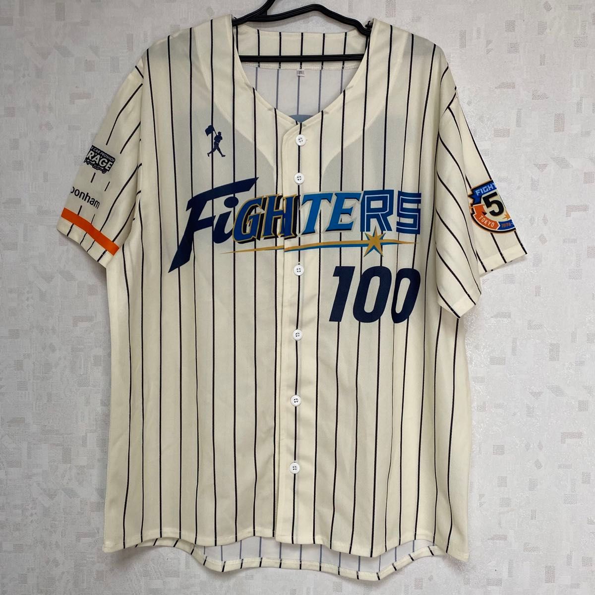 北海道日本ハムファイターズ 応援 50周年記念 ユニフォーム 背 北海道日本ハムファイターズ 応援 50周年記念 ユニフォーム 背