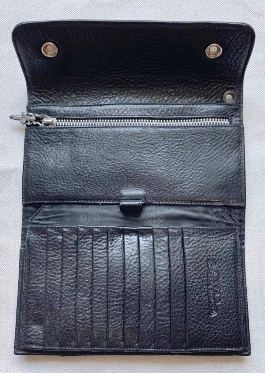 クロムハーツ正規店購入美品】 ウェーブ ウォレット 財布|Yahoo クロムハーツ正規店購入美品】 ウェーブ ウォレット 財布|Yahoo