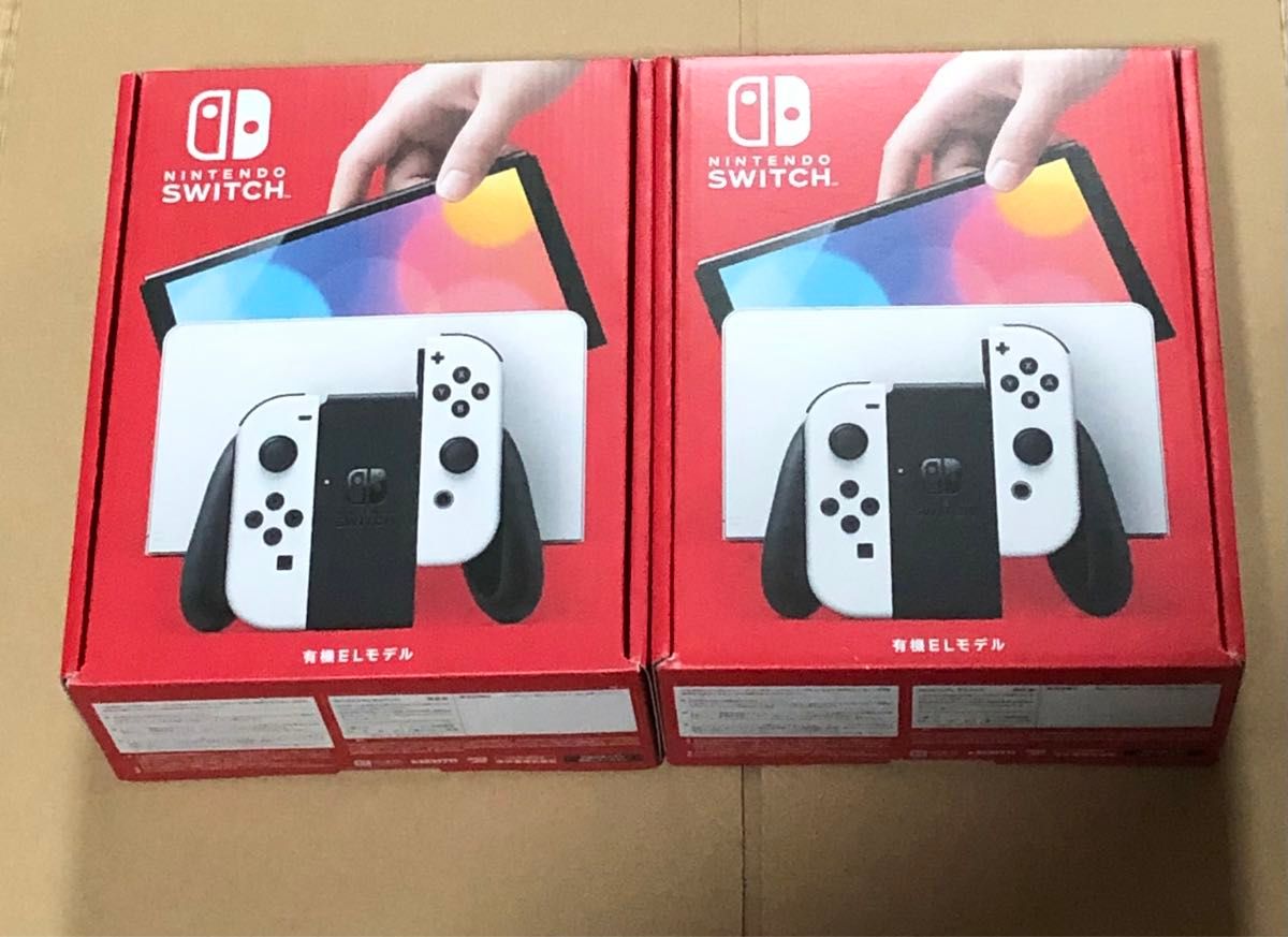 2個セット Nintendo switch 有機el 本体 ホワイト 新品未開封 2個セット Nintendo switch 有機el 本体 ホワイト 新品未開封