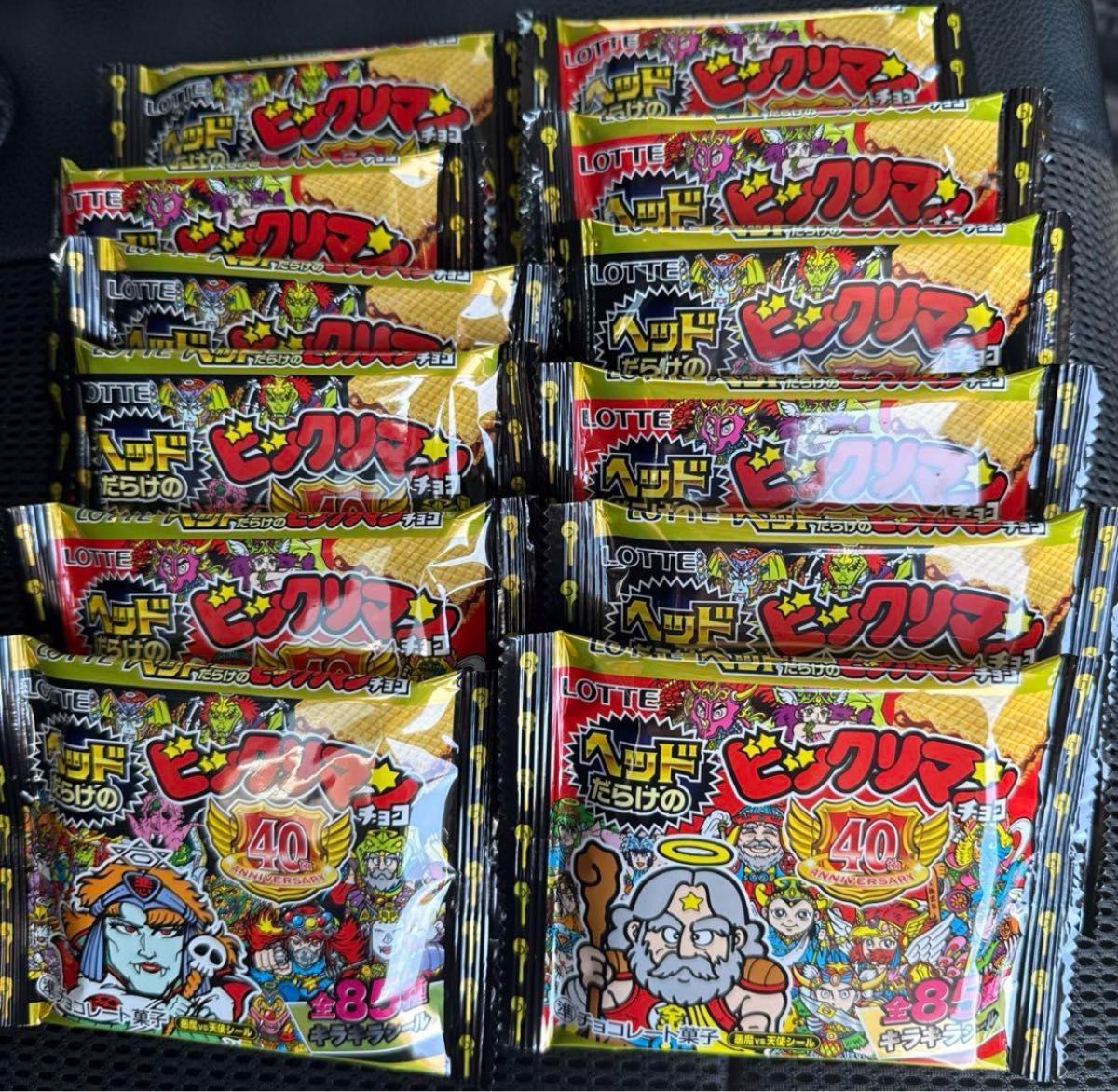 ヘッドだらけのビックリマンチョコ 12個セット 40th 【新品未 ヘッドだらけのビックリマンチョコ 12個セット 40th 【新品未