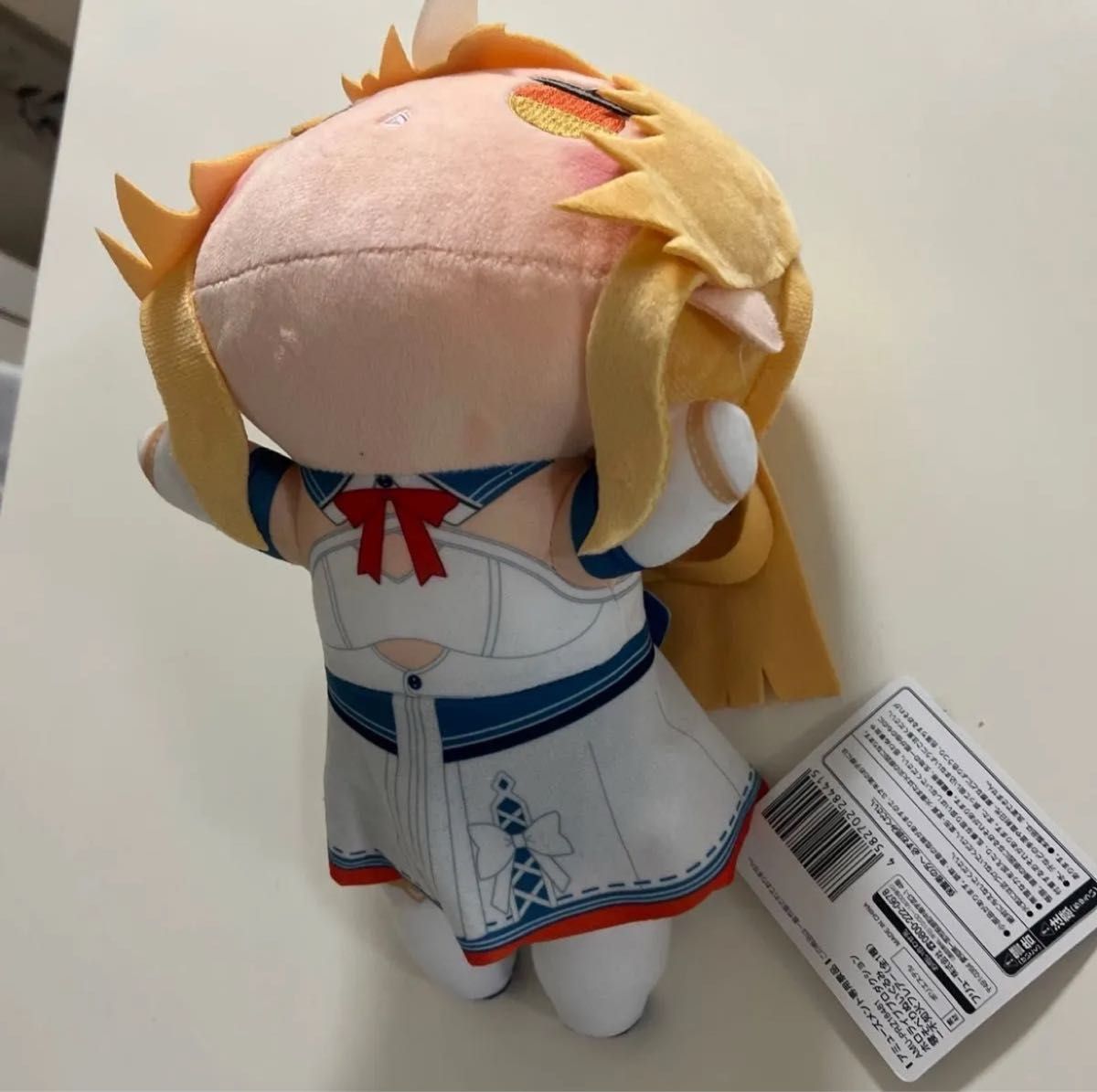 新品未使用】ホロライブ 寝そべりぬいぐるみ 不知火フレア タグ 新品未使用】ホロライブ 寝そべりぬいぐるみ 不知火フレア タグ