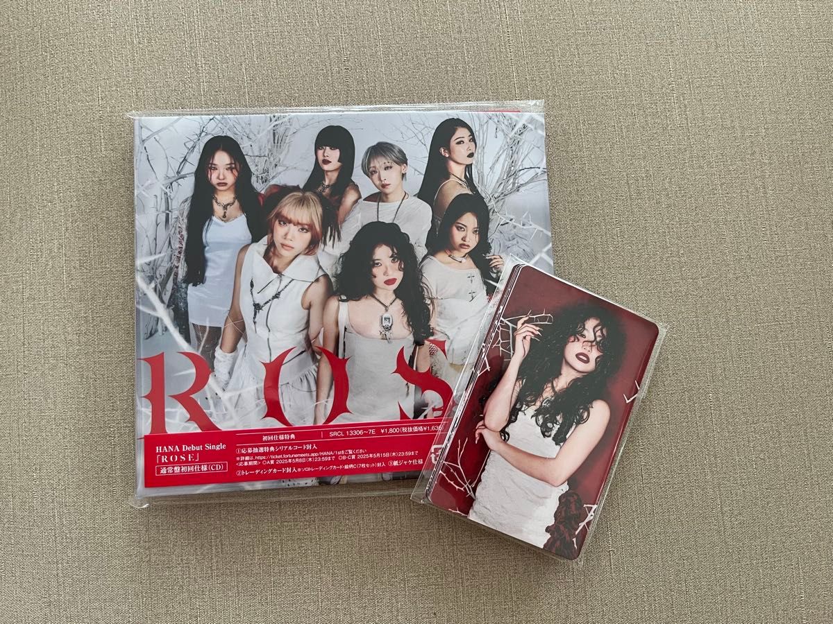 HANA CD/ROSE 通常盤+トレーディングカードC|Yahoo!フリマ(旧 HANA CD/ROSE 通常盤+トレーディングカードC|Yahoo!フリマ(旧