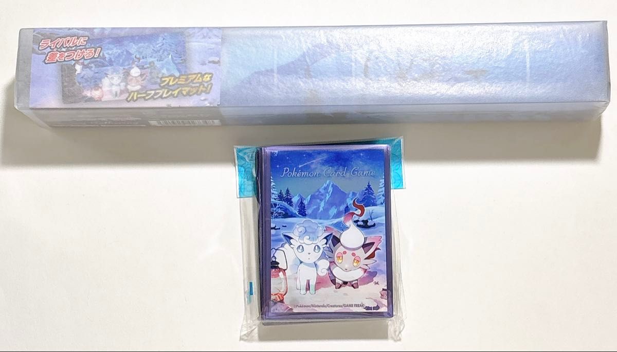 ポケモンカード デッキシールド プレイマット Snowy Gathering ポケモンカード デッキシールド プレイマット Snowy Gathering