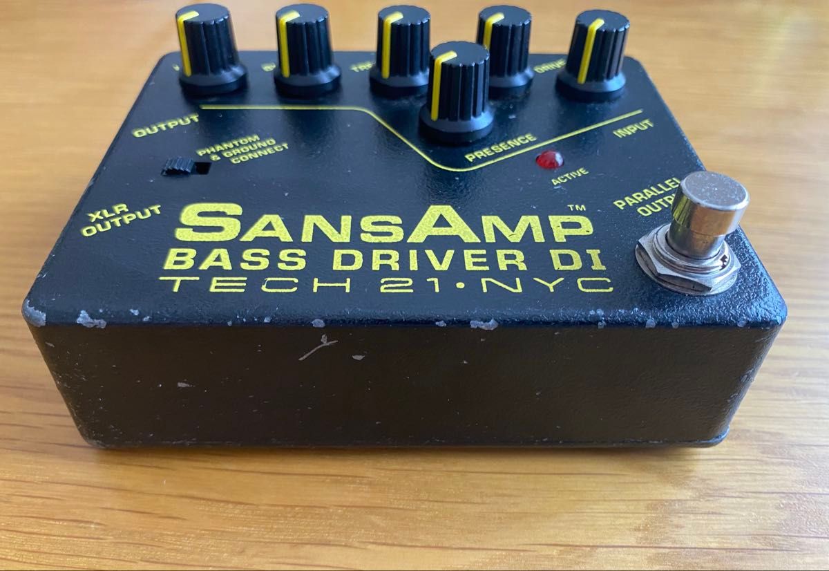 Tech21 SansAmp サンズアンプ Bass Driver DI V1 前期型 最初期 Tech21 SansAmp サンズアンプ Bass Driver DI V1 前期型 最初期