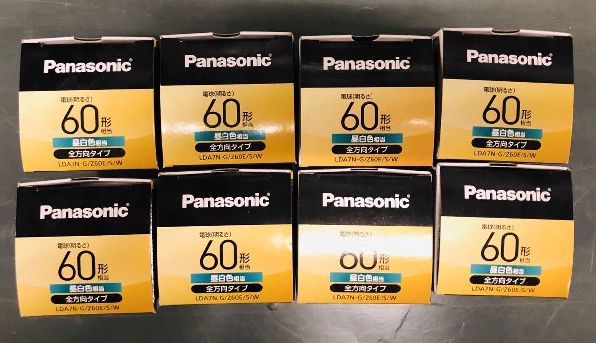 新品 未使用 Panasonic LED電球プレミア パナソニック LDA7N-G/Z60E/S