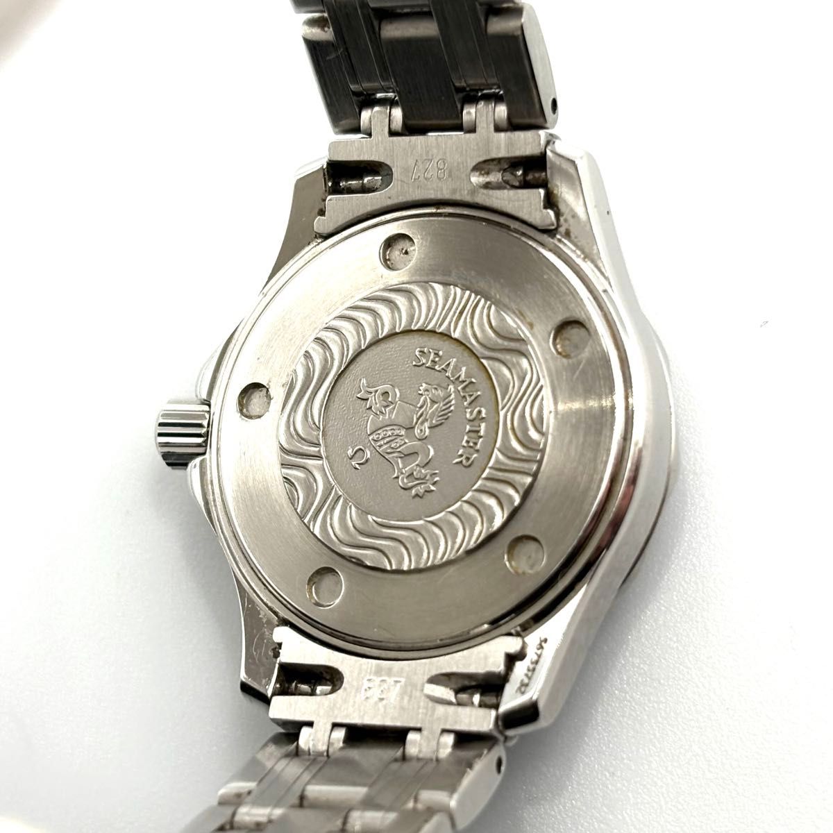 美品・稼働品】オメガ OMEGA シーマスター 300 デイト クォーツ 美品・稼働品】オメガ OMEGA シーマスター 300 デイト クォーツ