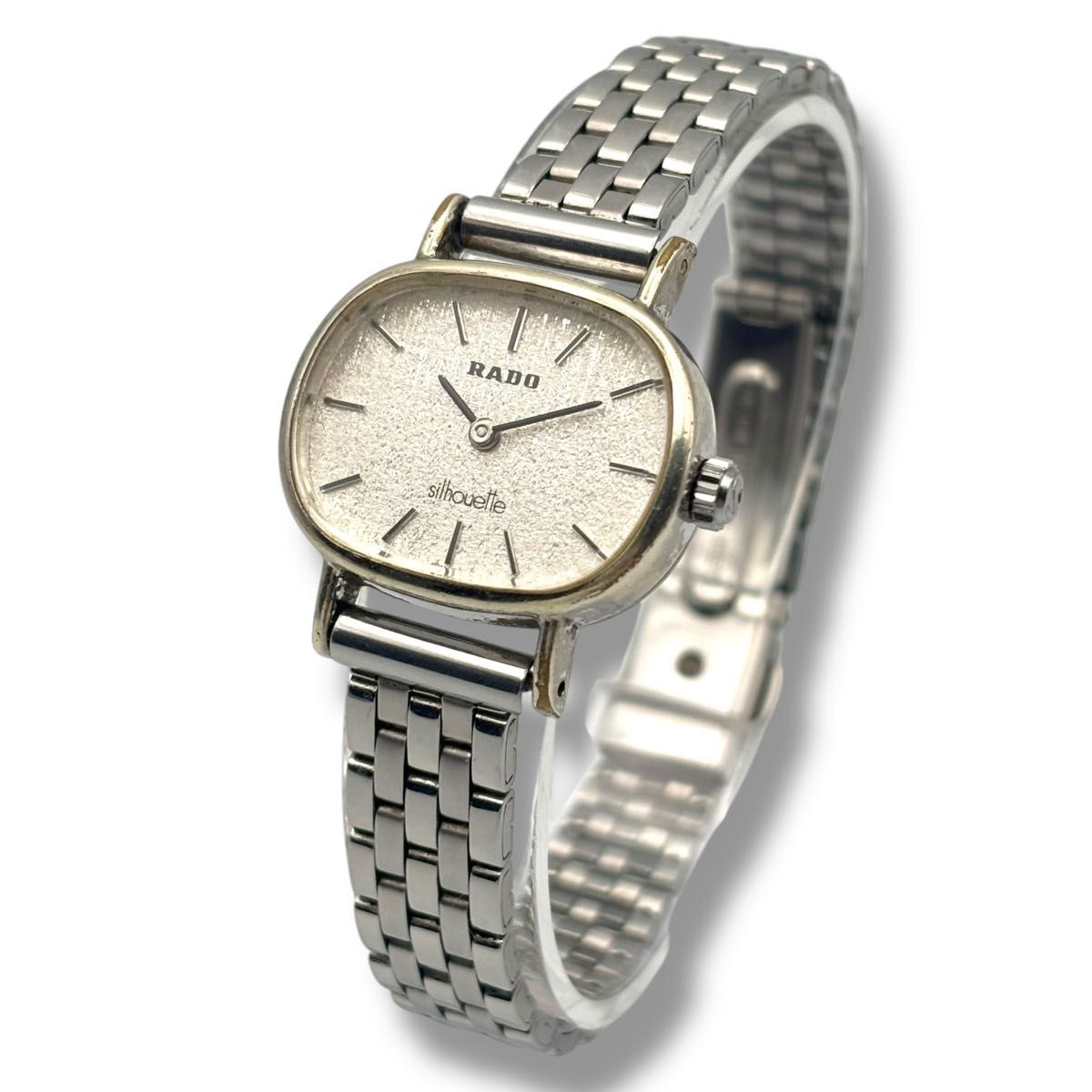 稼働 RADO ラドー Silhouette シルエット 手巻き 腕時計 稼働 RADO ラドー Silhouette シルエット 手巻き 腕時計