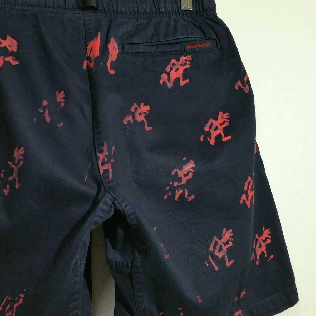 上質で快適 90s GRAMICCI グラミチ ランニングマン総柄Gショーツ M USA