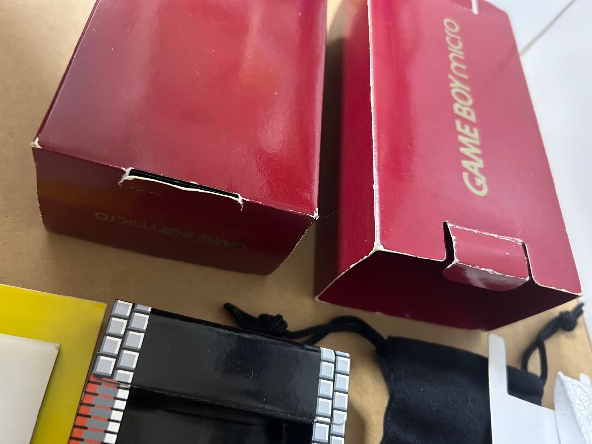 GAMEBOY micro ゲームボーイミクロ ファミコンバージョン 本体 GAMEBOY micro ゲームボーイミクロ ファミコンバージョン 本体
