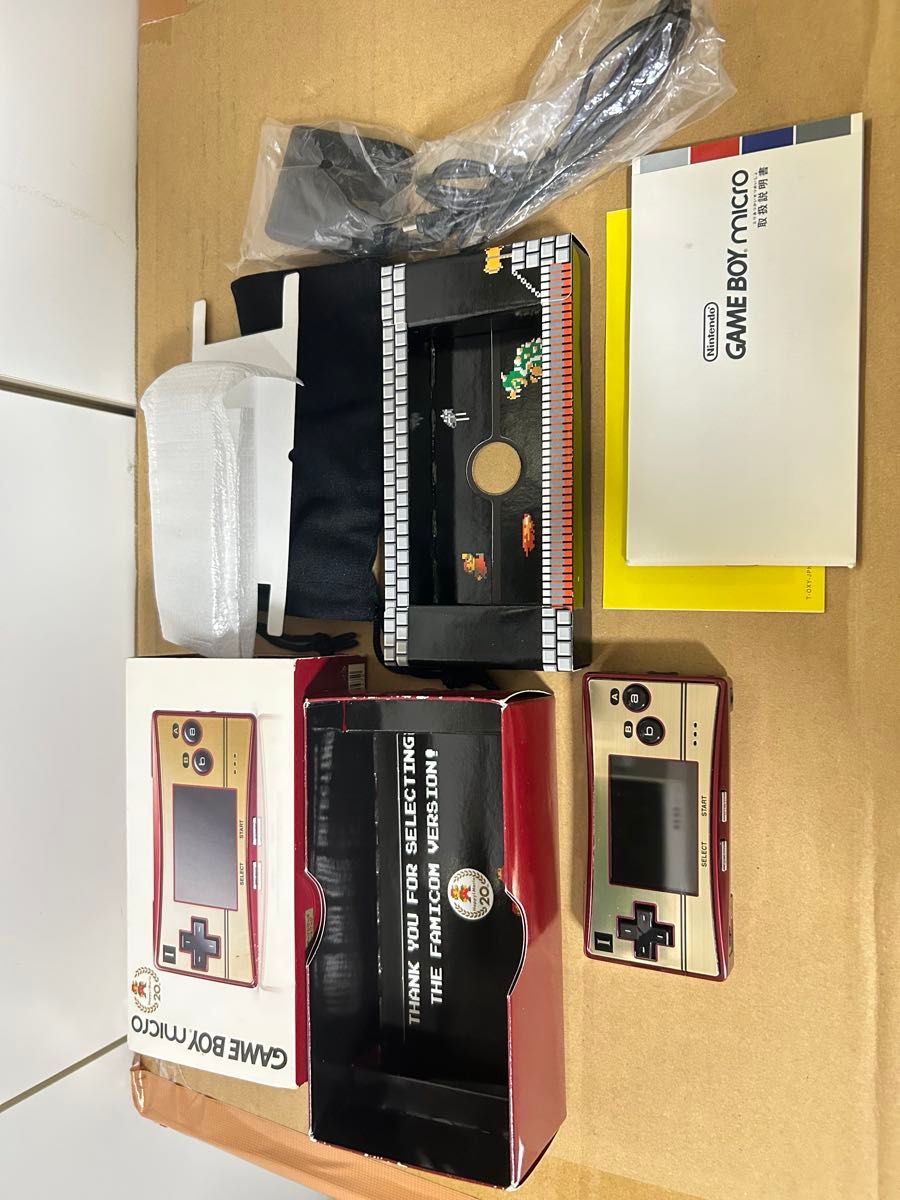GAMEBOY micro ゲームボーイミクロ ファミコンバージョン 本体 GAMEBOY micro ゲームボーイミクロ ファミコンバージョン 本体