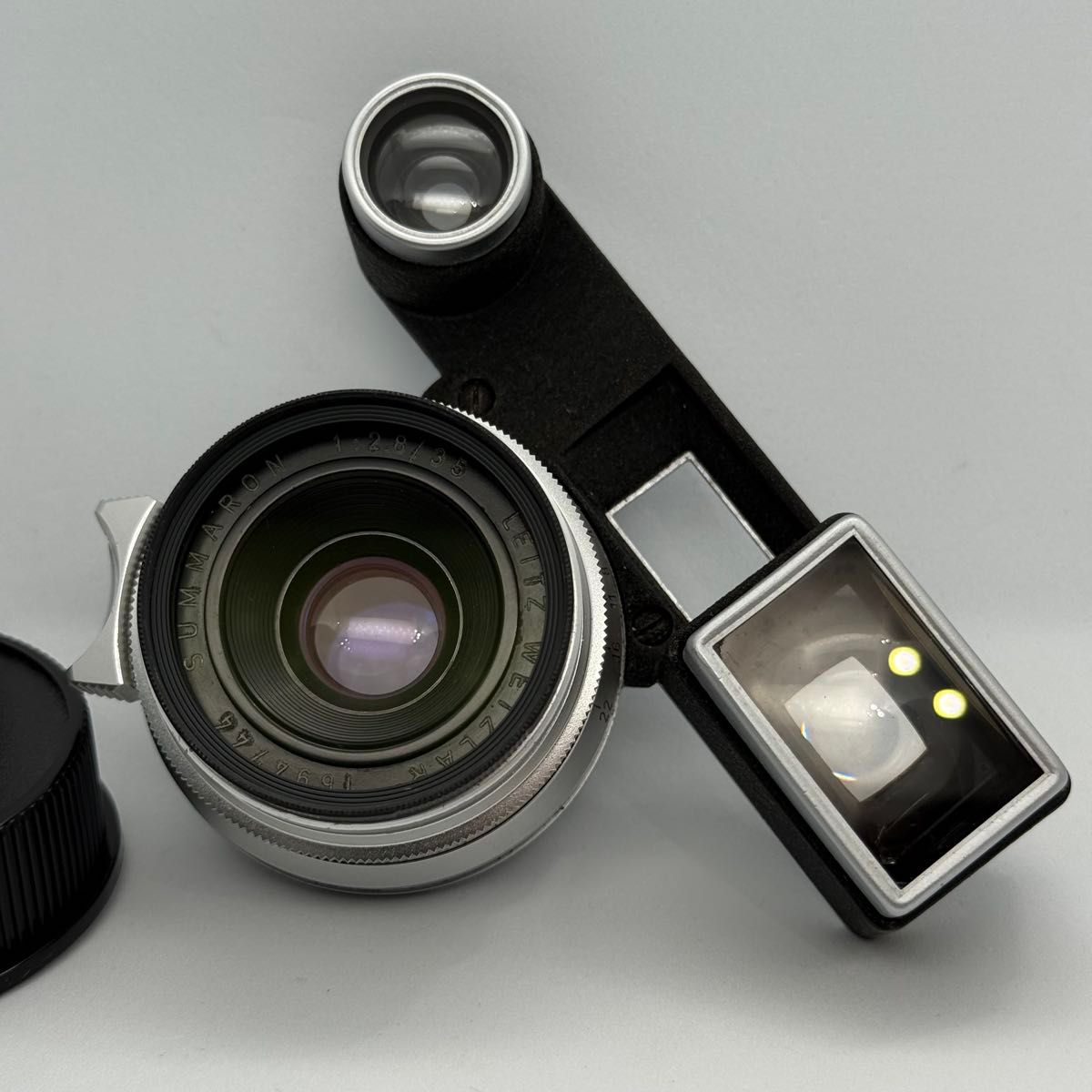 Leica SUMMARON 35mm f2 8 ライカ ズマロン Mマウント 眼鏡付き Leica SUMMARON 35mm f2 8 ライカ ズマロン Mマウント 眼鏡付き
