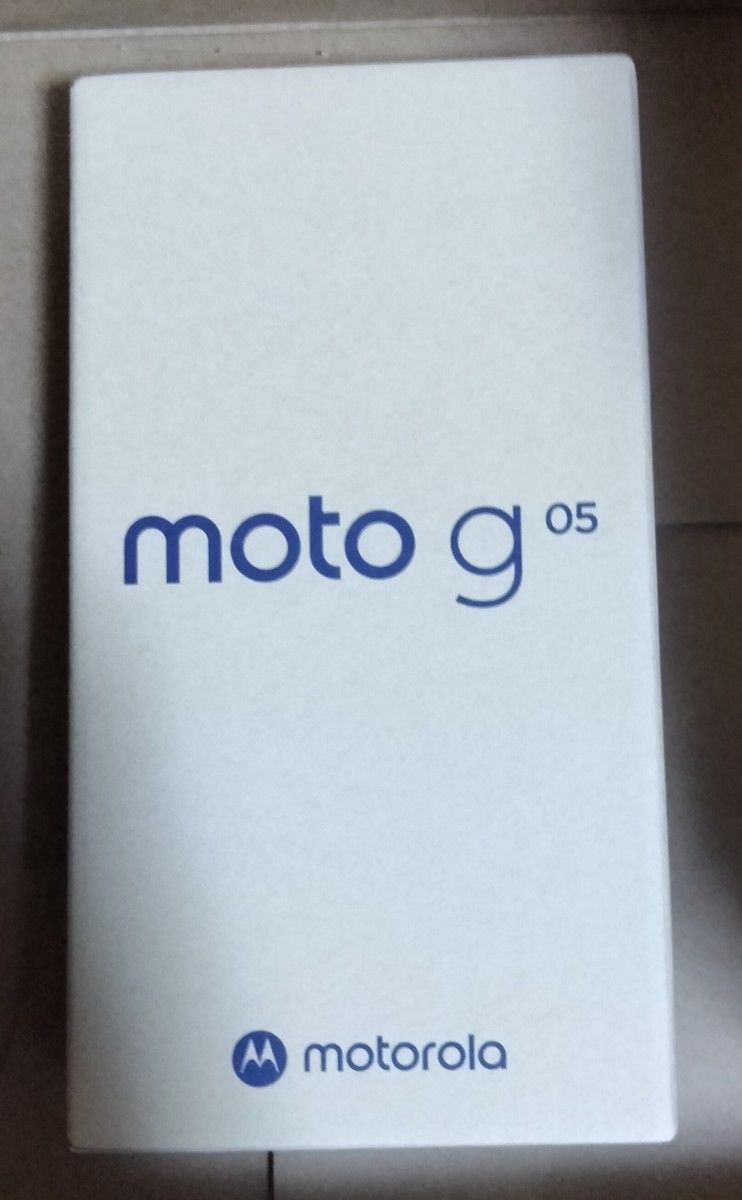 moto g05 新品未開封 MOTOROLA ミスティブルー|Yahoo!フリマ moto g05 新品未開封 MOTOROLA ミスティブルー|Yahoo!フリマ