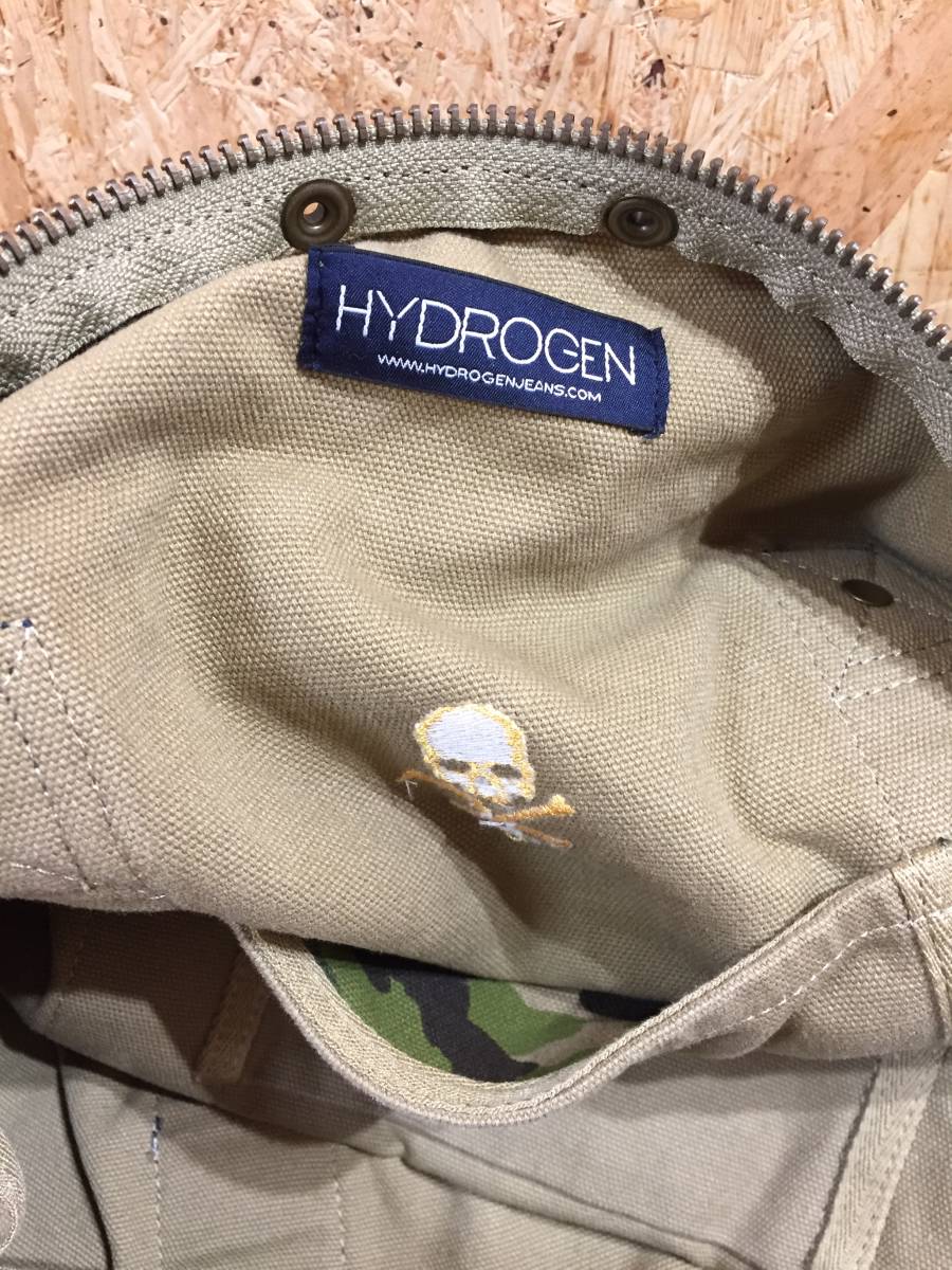 HYDROGEN ハイドロゲン ボストン バッグ 迷彩 カモフラージュ _画像6