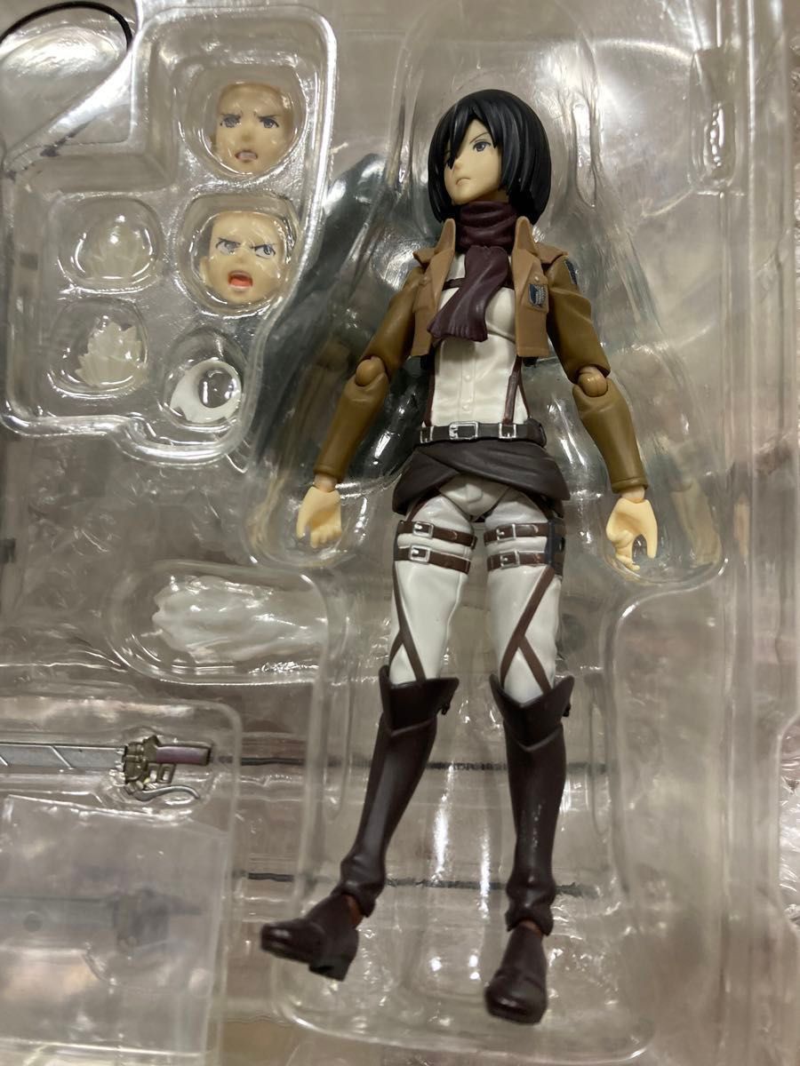説明書なし 進撃の巨人 figma ミカサ・アッカーマン フィギュア 説明書なし 進撃の巨人 figma ミカサ・アッカーマン フィギュア