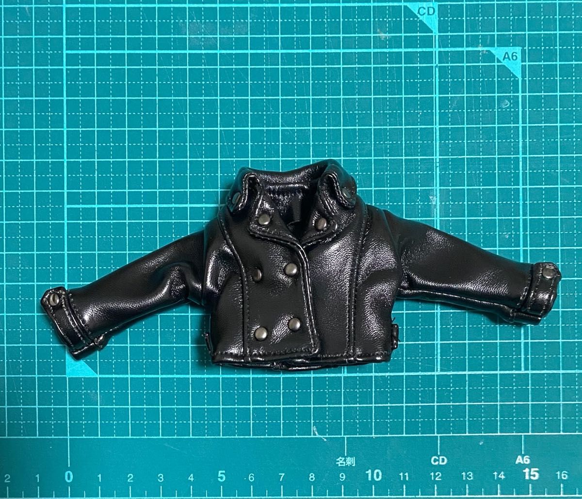 1/6 ドール ライダース ジャケット 黒 ピュアニーモ リカちゃん 1/6 ドール ライダース ジャケット 黒 ピュアニーモ リカちゃん