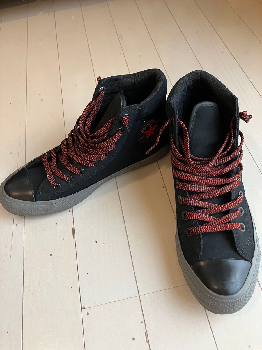 CONVERSE コンバース オールスター ハイカットスニーカー 27 黒 CONVERSE コンバース オールスター ハイカットスニーカー 27 黒